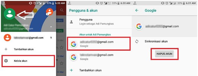 Cara Logout Gmail di Hp Android & iPhone iOS dengan Mudah